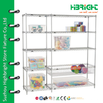 Ausstellungsstand Chrom-Display-Rack